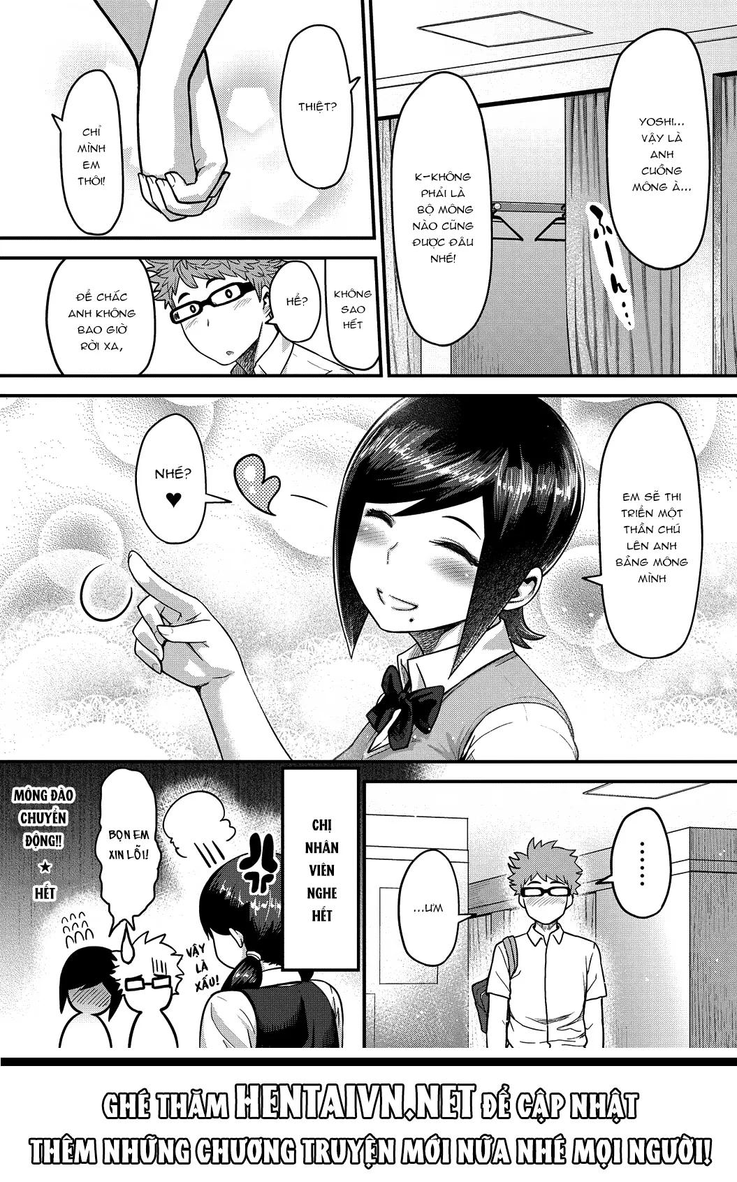 HentaiVN.net - Ảnh 22 - Momojiri Motion - Chap 1