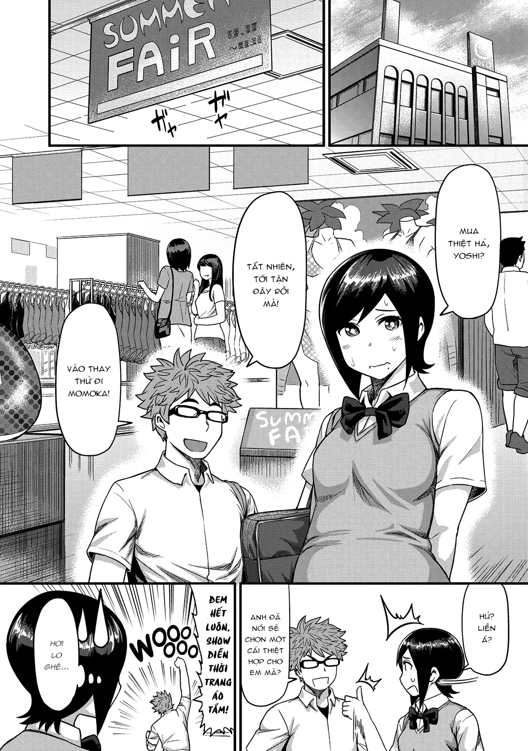 HentaiVN.net - Ảnh 4 - Momojiri Motion - Chap 1