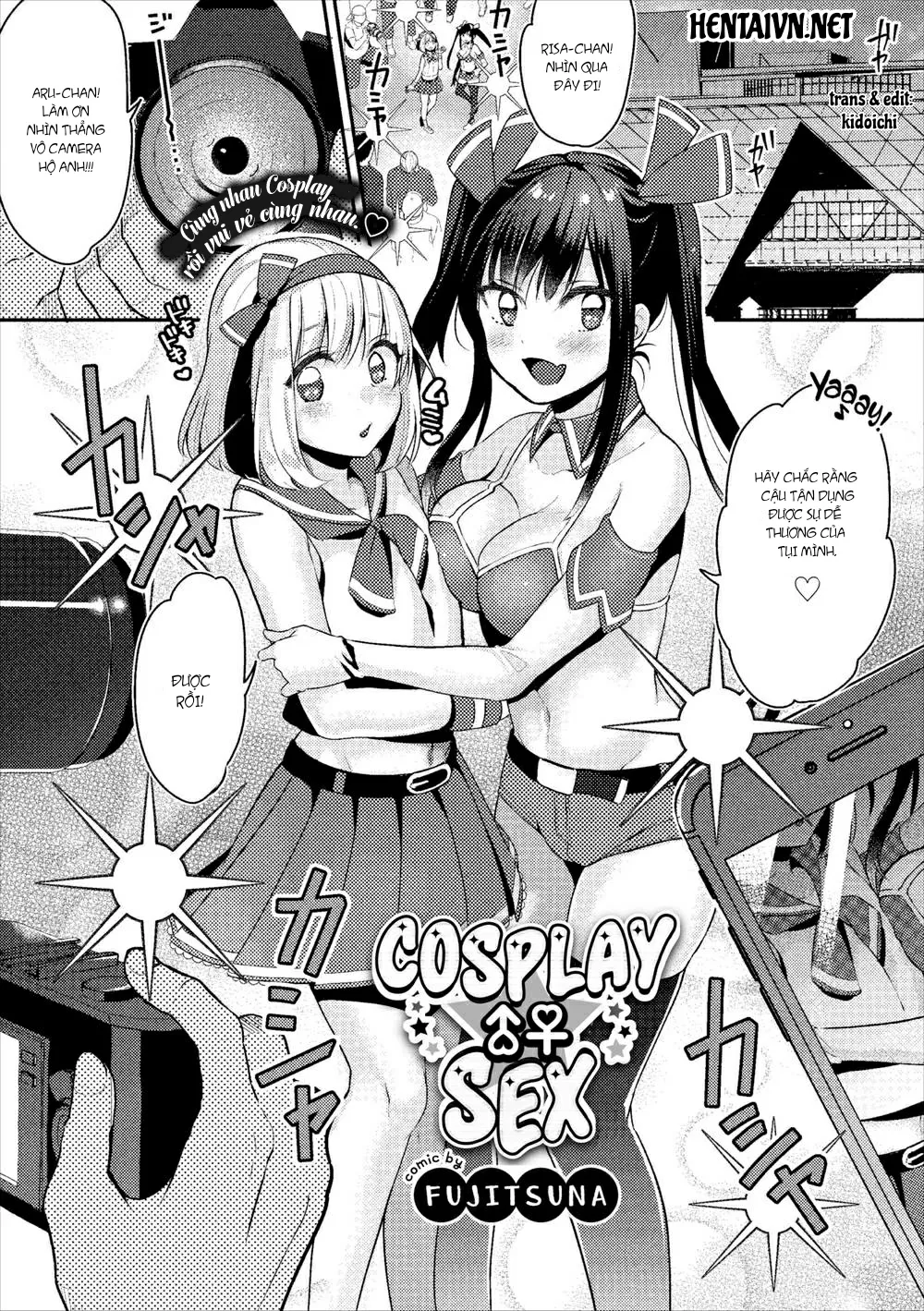 HentaiVN.net - Ảnh 3 - Cú Có Gai Địt Xoa Dịu Cô Bạn Cosplayer - Chap 1