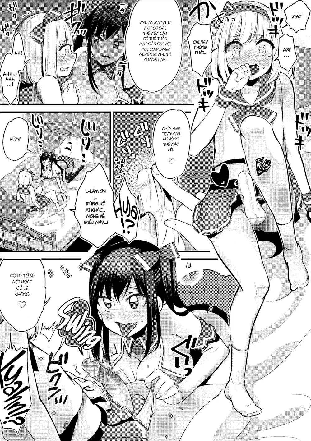 HentaiVN.net - Ảnh 7 - Cú Có Gai Địt Xoa Dịu Cô Bạn Cosplayer - Chap 1