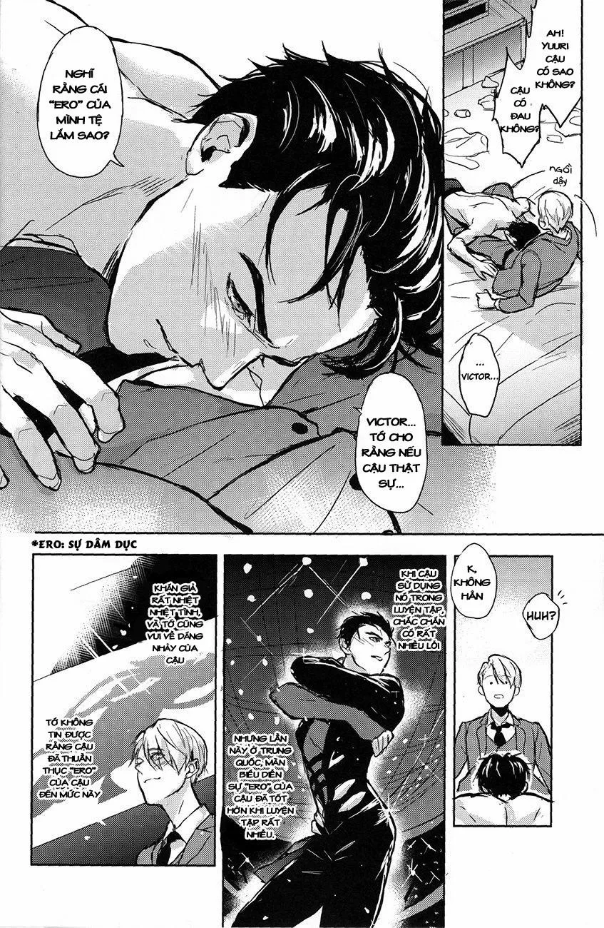 HentaiVN.net - Ảnh 10 - Honne wa Yopparatta Ato de (Yuri!!! On Ice) - Chap 1