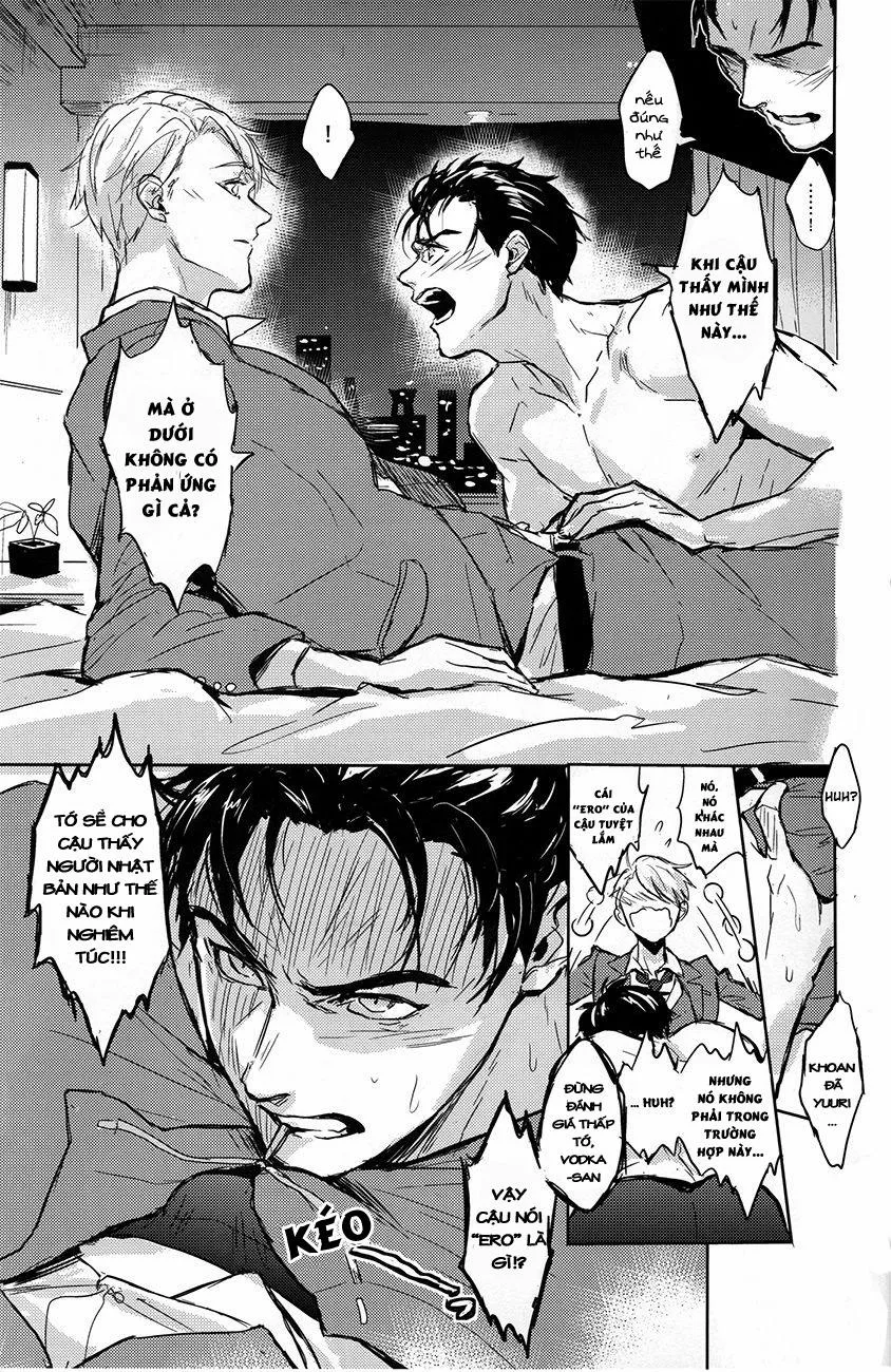 HentaiVN.net - Ảnh 11 - Honne wa Yopparatta Ato de (Yuri!!! On Ice) - Chap 1