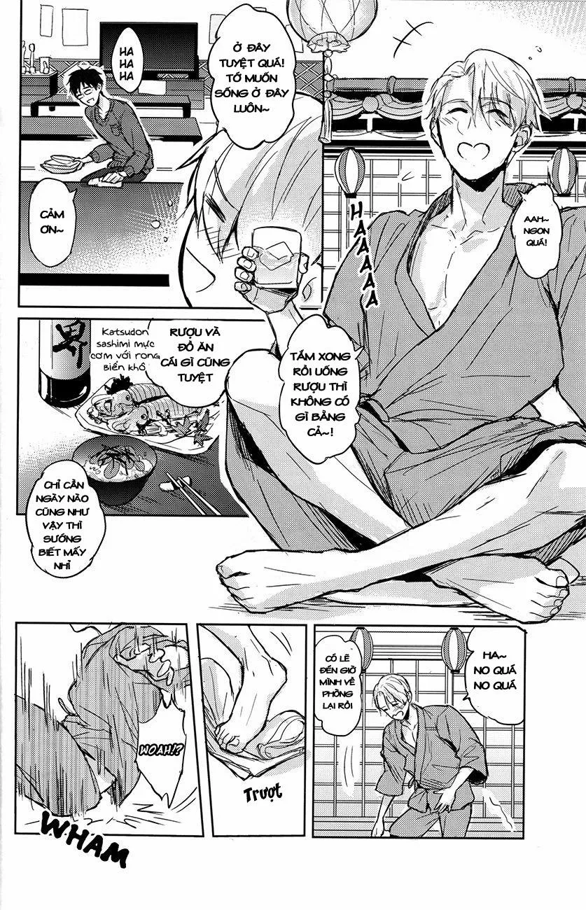 HentaiVN.net - Ảnh 20 - Honne wa Yopparatta Ato de (Yuri!!! On Ice) - Chap 1