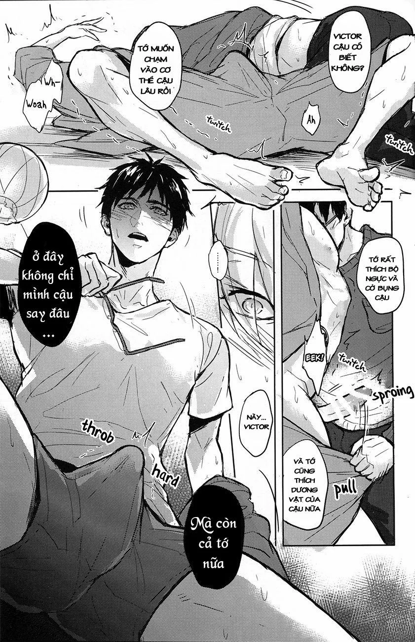 HentaiVN.net - Ảnh 23 - Honne wa Yopparatta Ato de (Yuri!!! On Ice) - Chap 1