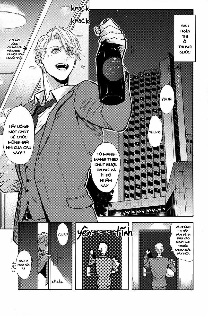 HentaiVN.net - Ảnh 7 - Honne wa Yopparatta Ato de (Yuri!!! On Ice) - Chap 1