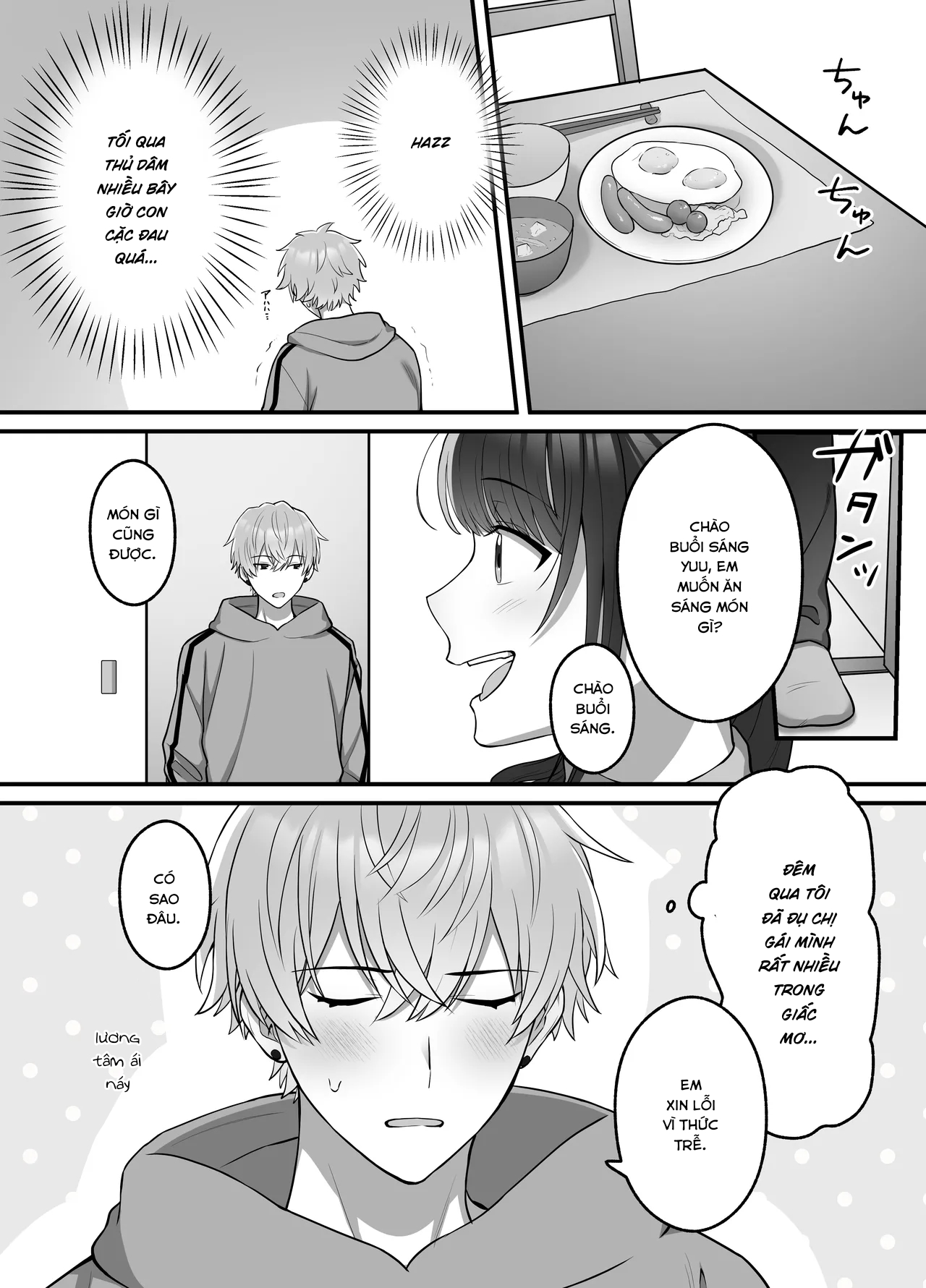 HentaiVN.net - Ảnh 12 - Là mơ hay thật - Chap 1