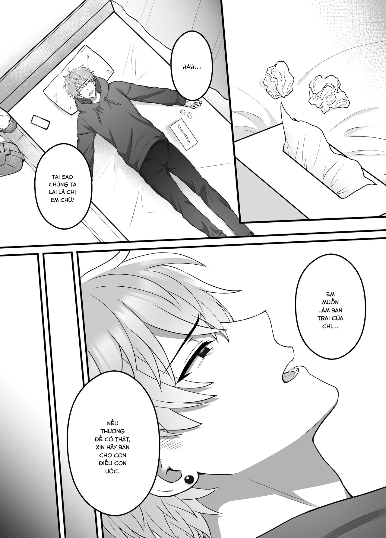 HentaiVN.net - Ảnh 7 - Là mơ hay thật - Chap 1