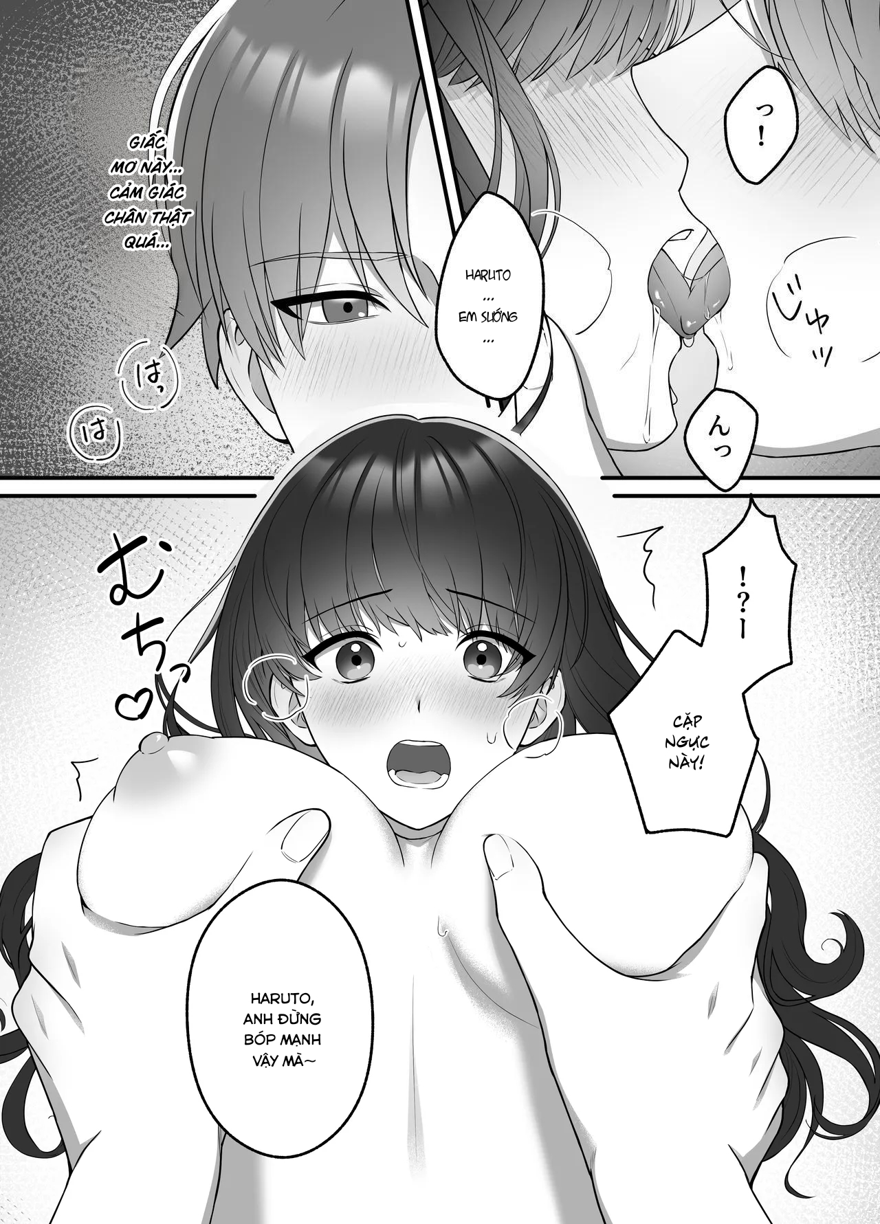 HentaiVN.net - Ảnh 10 - Là mơ hay thật - Chap 1