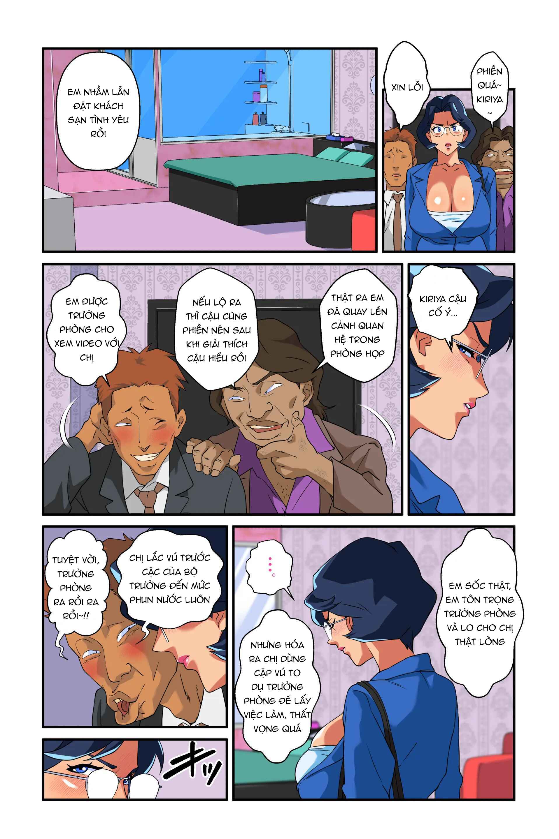 HentaiVN.net - Ảnh 22 - Tsuma no Bakunyuu ni Muragaru Otoko-tachi ~Zoku Bakunyuu Tsuma Namatame Kyouko~ - Chap 1