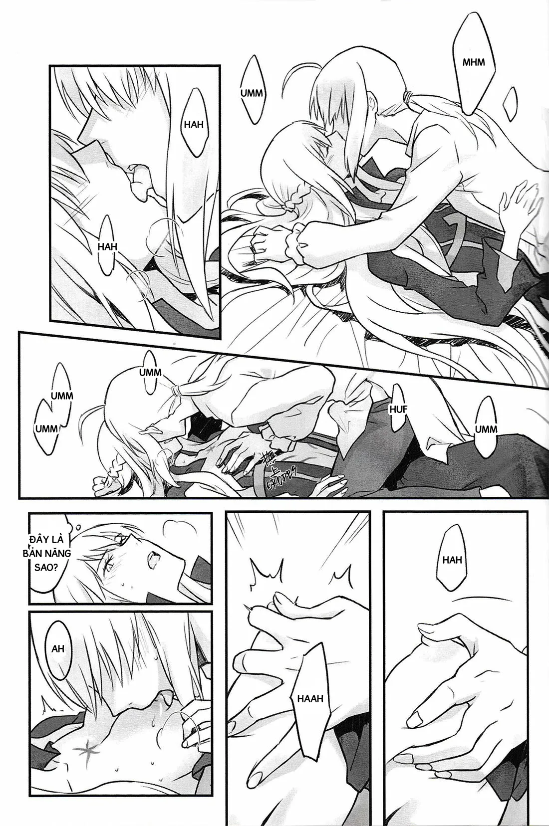 HentaiVN.net - Ảnh 10 - FGO fan book - Artoria x Morgan - Chap 1