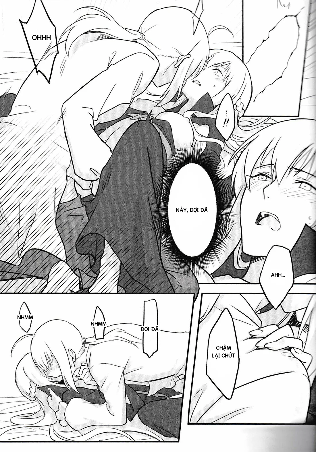 HentaiVN.net - Ảnh 12 - FGO fan book - Artoria x Morgan - Chap 1