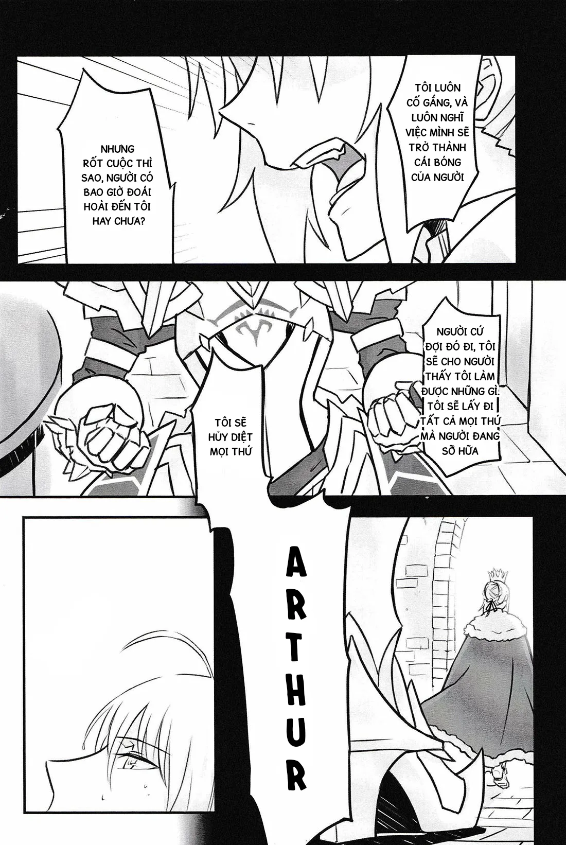 HentaiVN.net - Ảnh 3 - FGO fan book - Artoria x Morgan - Chap 1