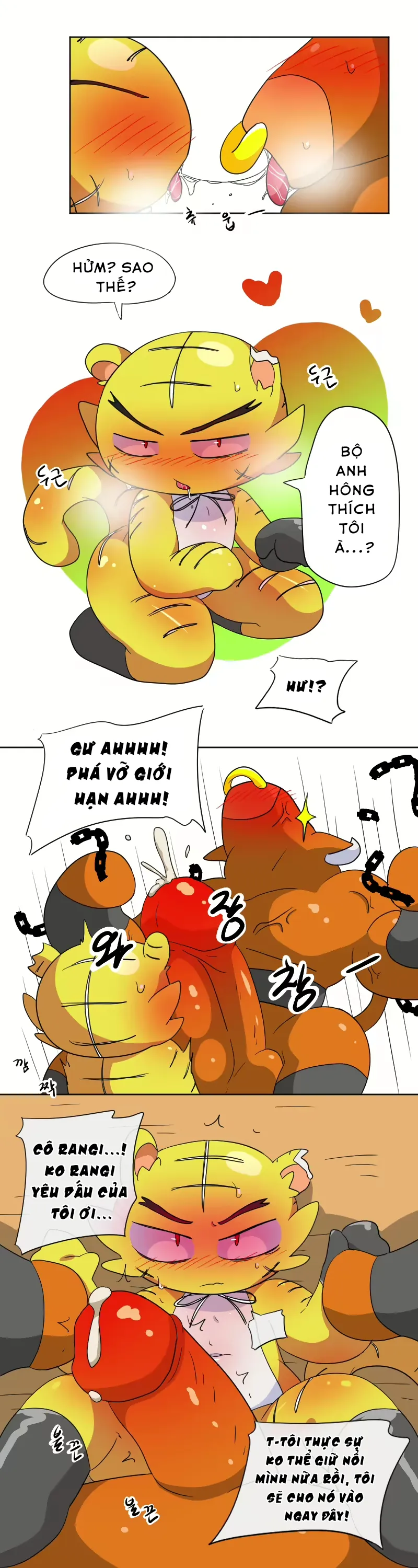 HentaiVN.net - Ảnh 7 - Hổ vs Bò - Chap 1