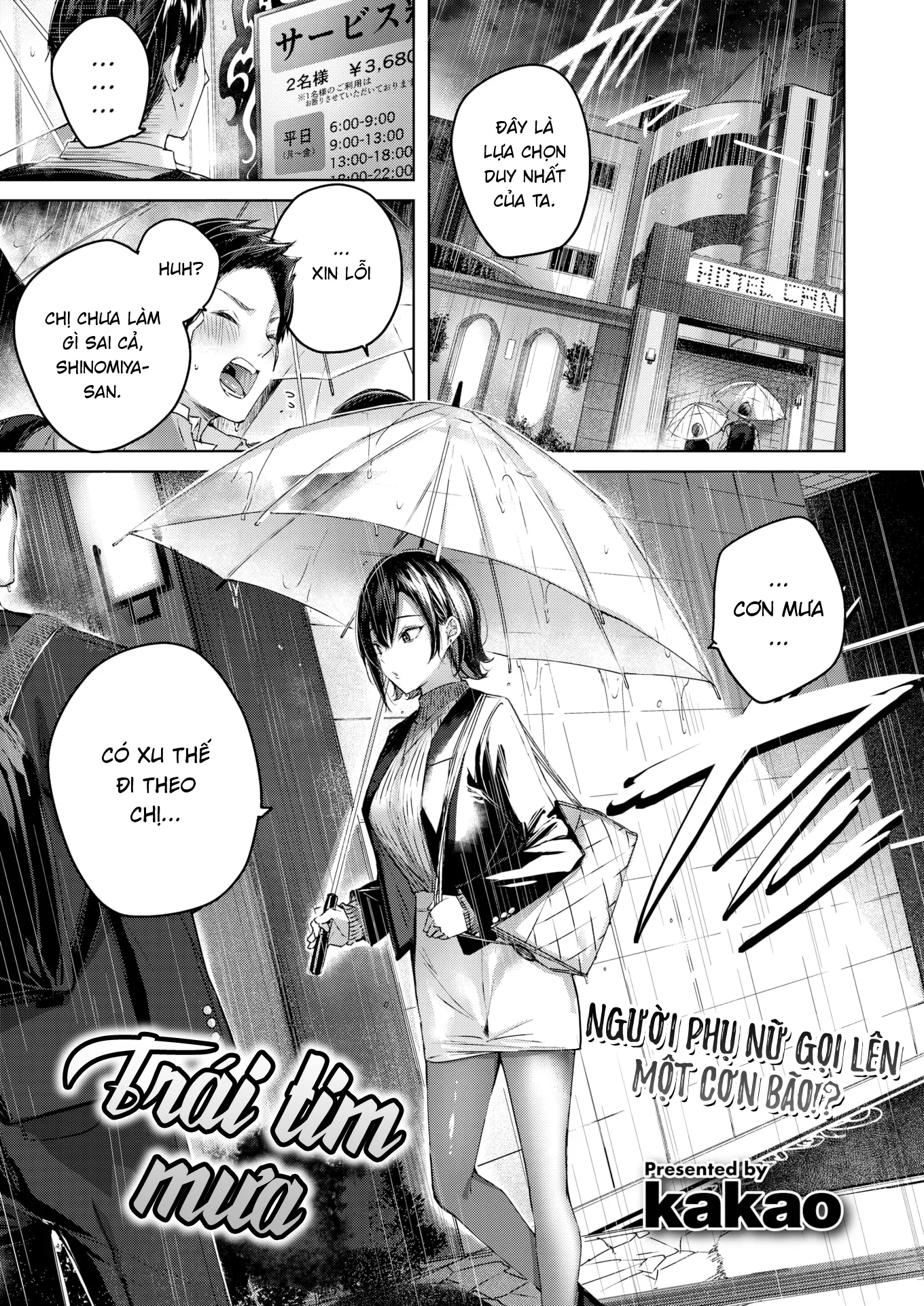 HentaiVN.net - Ảnh 4 - Trái Tim Mưa - Chap 1