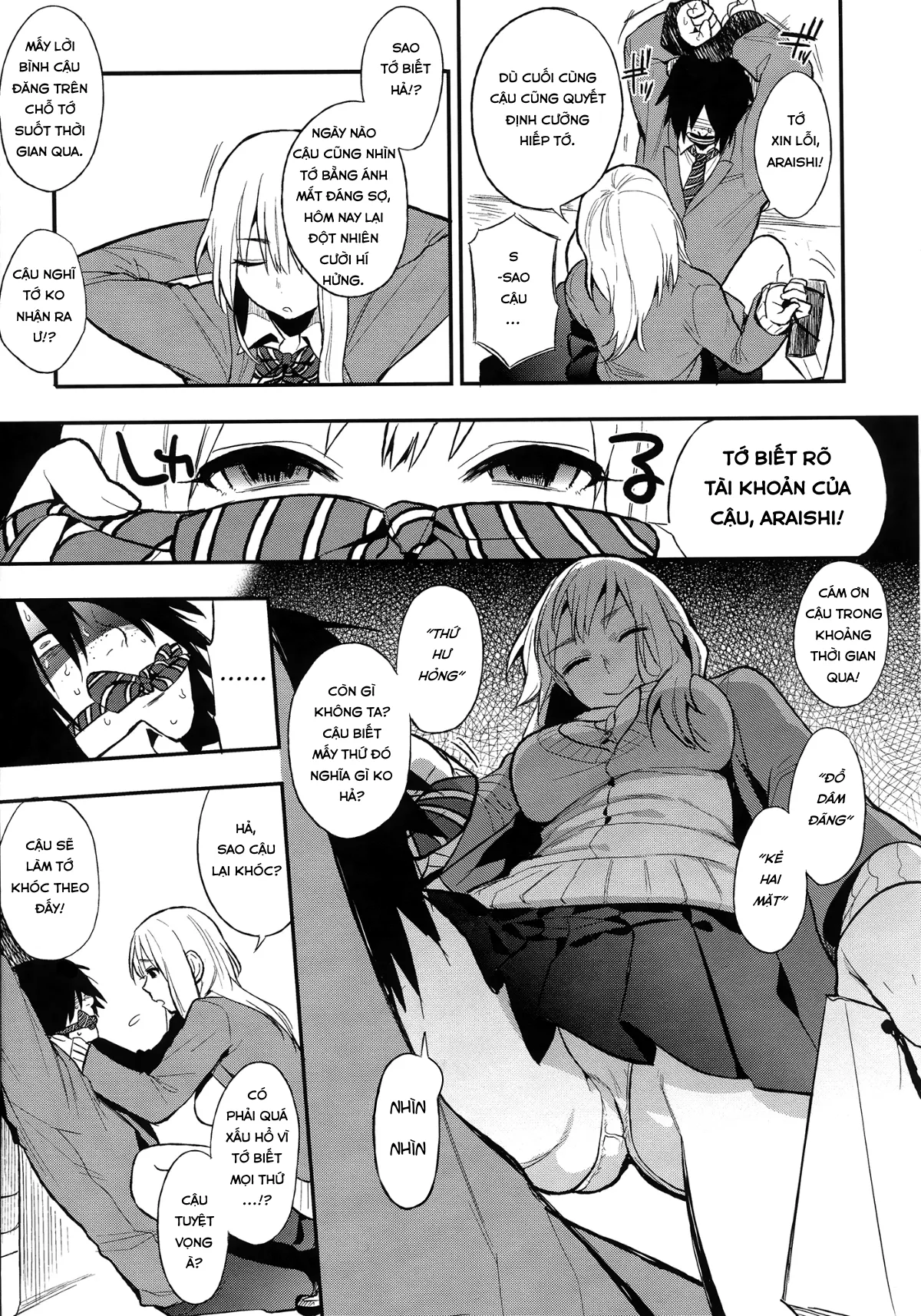 HentaiVN.net - Ảnh 10 - Kanpeki na Kanojo [Perfect Girl] - Chap 1