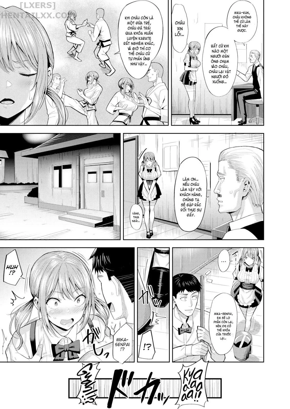 HentaiVN.net - Ảnh 4 - Dangerous Waitress - Chap 1
