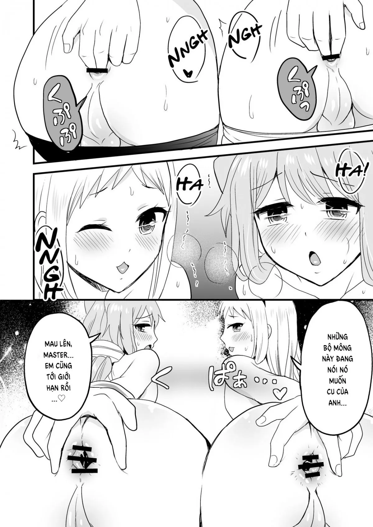 HentaiVN.net - Ảnh 12 - Otoko 3-nin Yume no Dousei Seikatsu [Hacka Doll,Blend S] - Chap 1