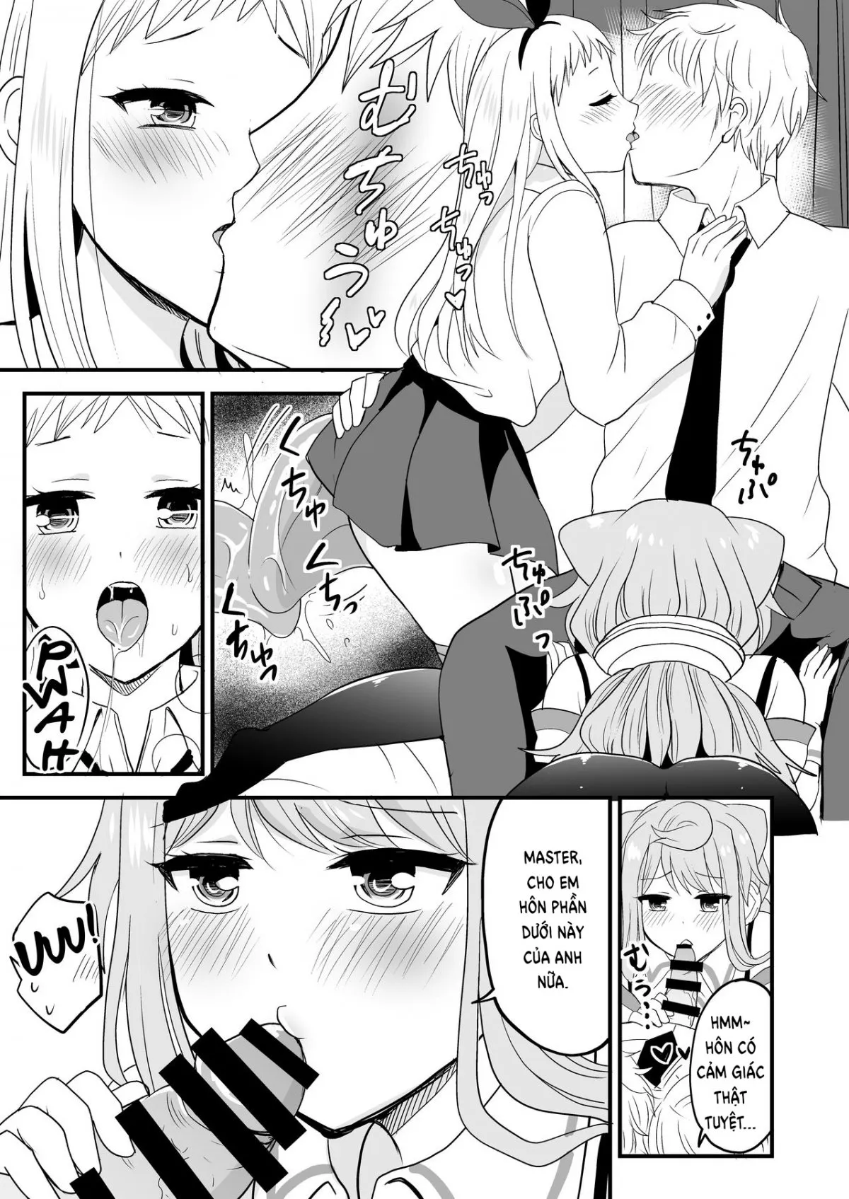 HentaiVN.net - Ảnh 7 - Otoko 3-nin Yume no Dousei Seikatsu [Hacka Doll,Blend S] - Chap 1