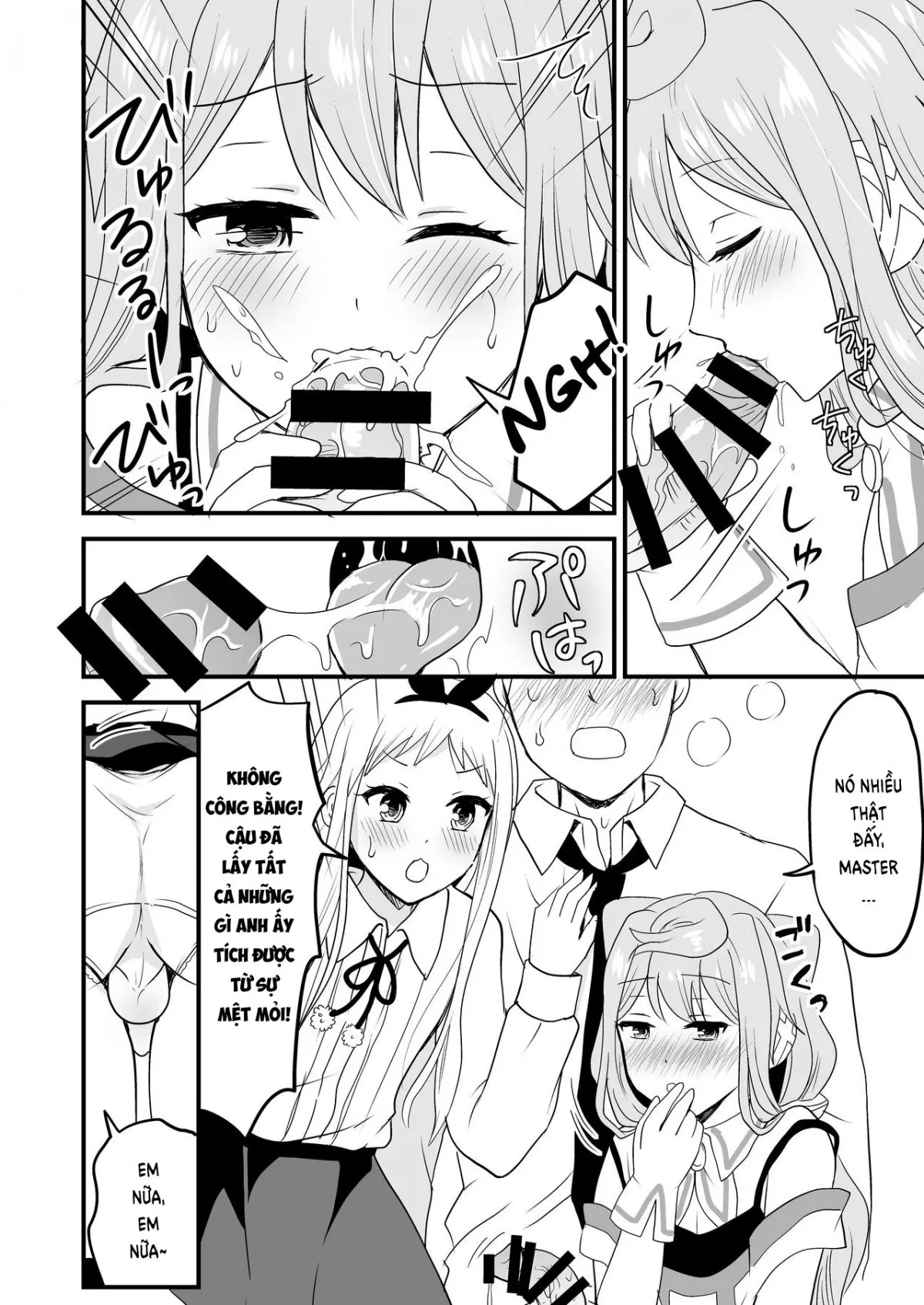 HentaiVN.net - Ảnh 8 - Otoko 3-nin Yume no Dousei Seikatsu [Hacka Doll,Blend S] - Chap 1