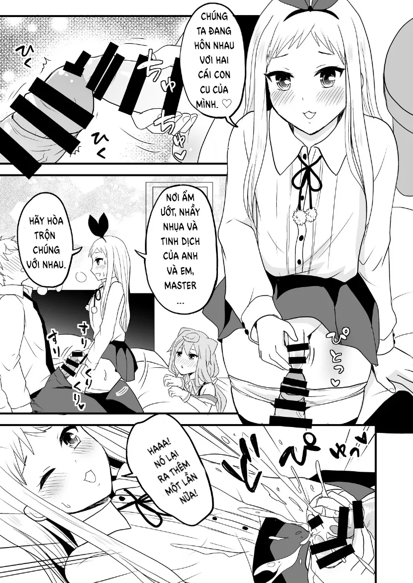 HentaiVN.net - Ảnh 9 - Otoko 3-nin Yume no Dousei Seikatsu [Hacka Doll,Blend S] - Chap 1