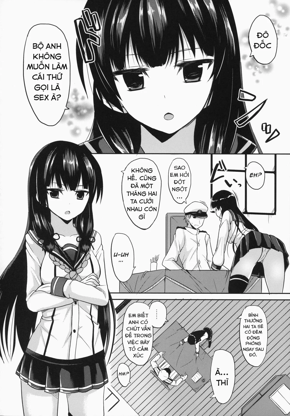 HentaiVN.net - Ảnh 3 - Shiawase no Tukurikata (Kantai Collection, -KanColle-) [How to be Happy] - Chap 1