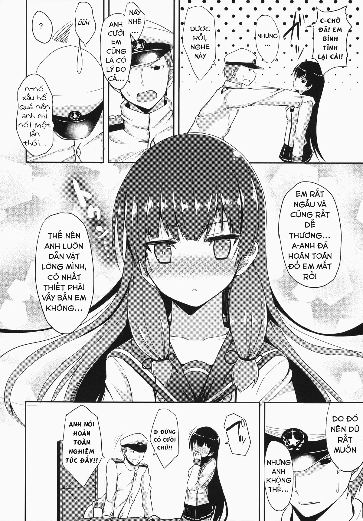 HentaiVN.net - Ảnh 5 - Shiawase no Tukurikata (Kantai Collection, -KanColle-) [How to be Happy] - Chap 1