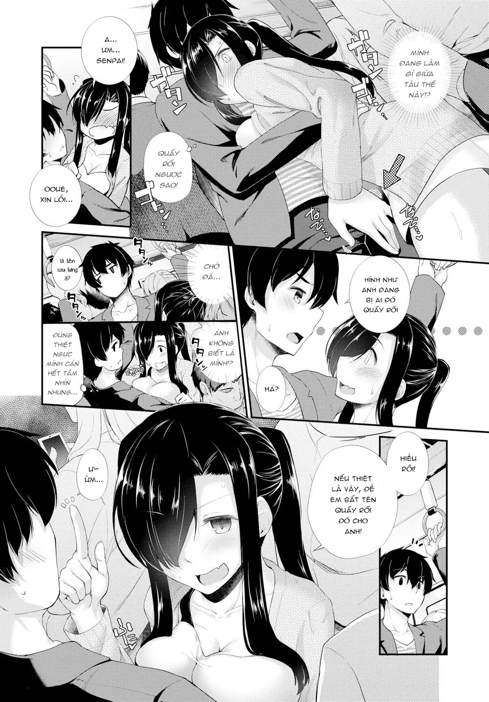 HentaiVN.net - Ảnh 4 - Senpai Đầu Đất [Senpai's Such A Blockhead] - Chap 1