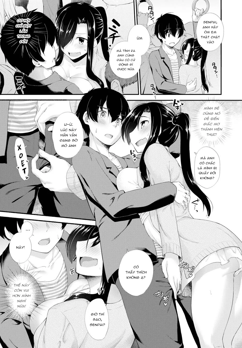 HentaiVN.net - Ảnh 5 - Senpai Đầu Đất [Senpai's Such A Blockhead] - Chap 1