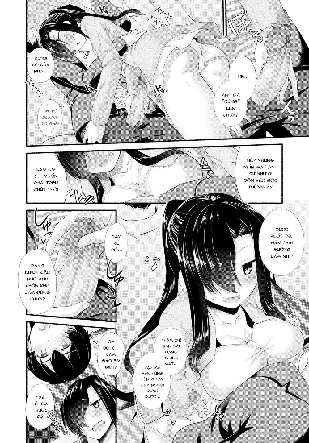 HentaiVN.net - Ảnh 6 - Senpai Đầu Đất [Senpai's Such A Blockhead] - Chap 1
