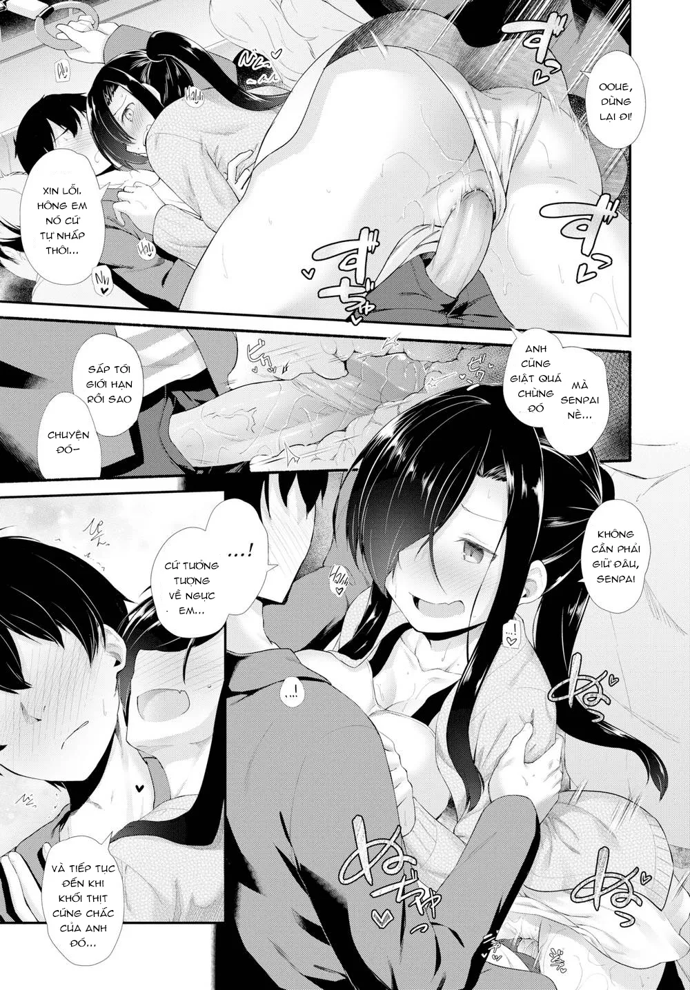 HentaiVN.net - Ảnh 9 - Senpai Đầu Đất [Senpai's Such A Blockhead] - Chap 1