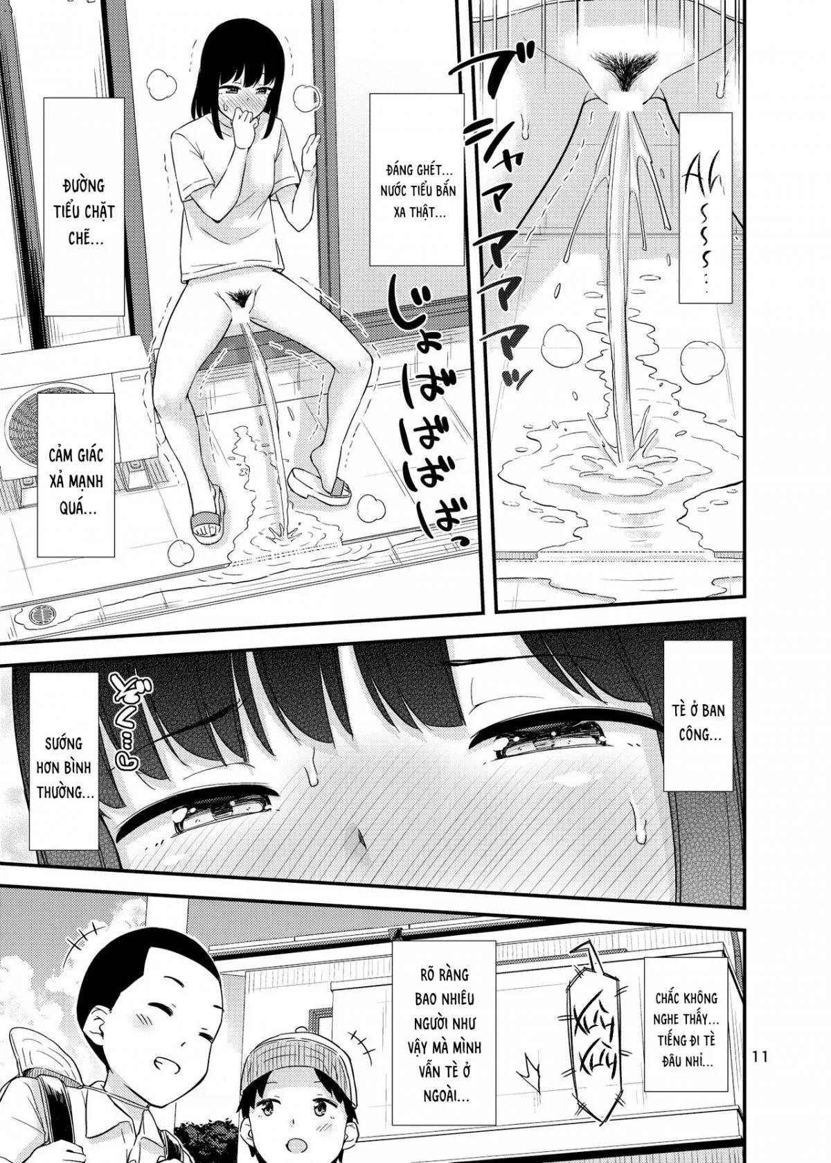 HentaiVN.net - Ảnh 14 - Oshikko Challenge!? - Chap 1