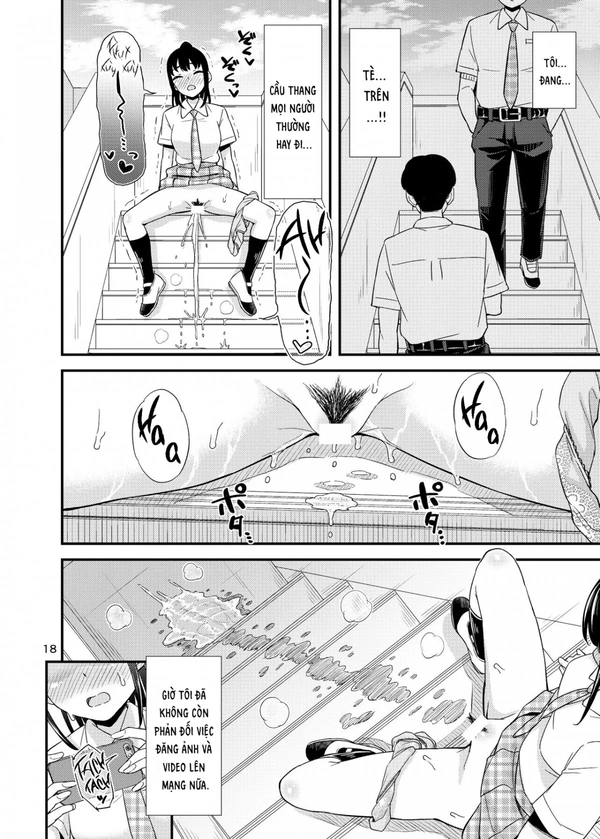 HentaiVN.net - Ảnh 21 - Oshikko Challenge!? - Chap 1