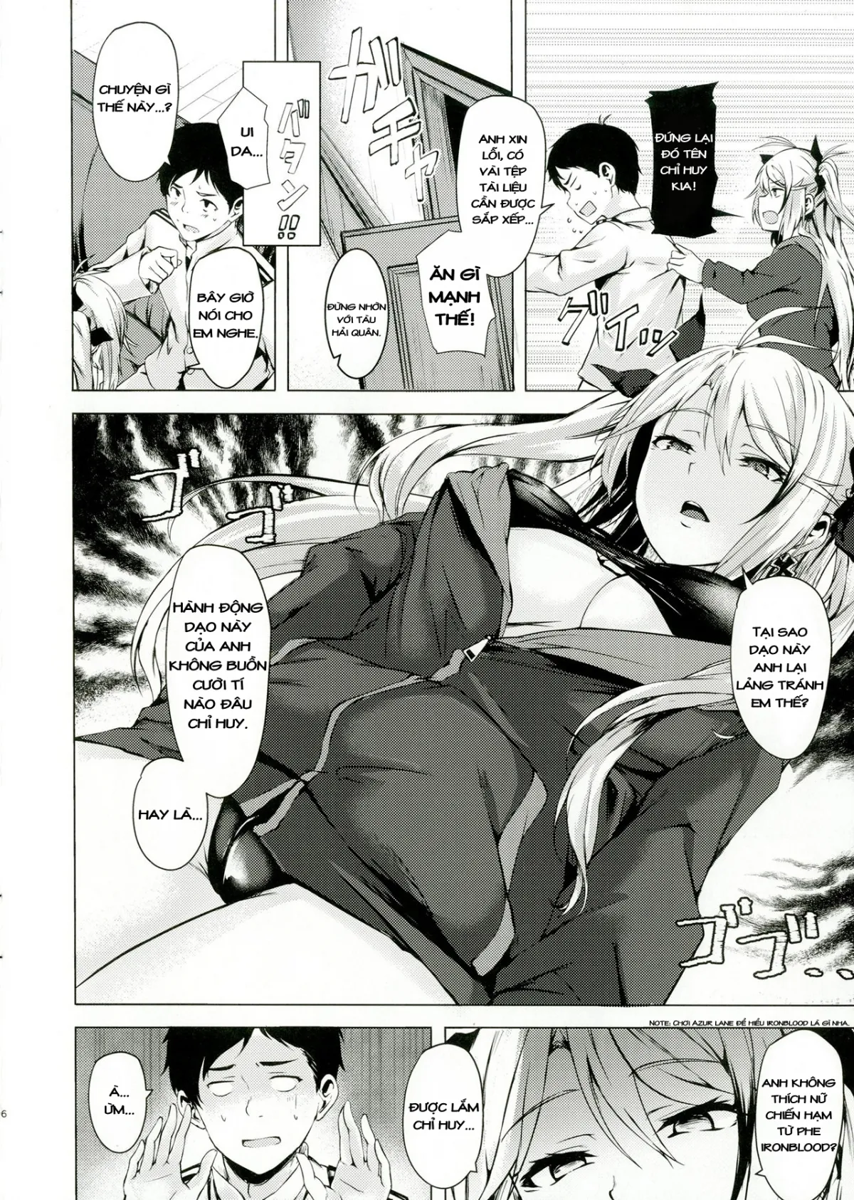 HentaiVN.net - Ảnh 4 - Motto yo, Shikikan-sama. (Azur Lane) - Chap 1