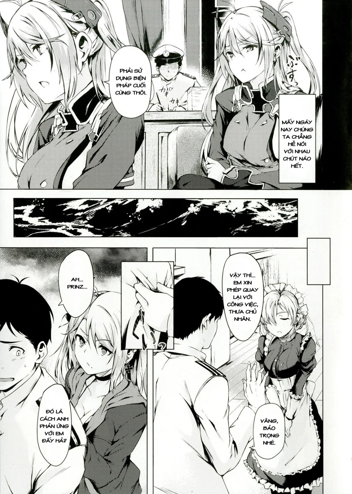 HentaiVN.net - Ảnh 5 - Motto yo, Shikikan-sama. (Azur Lane) - Chap 1