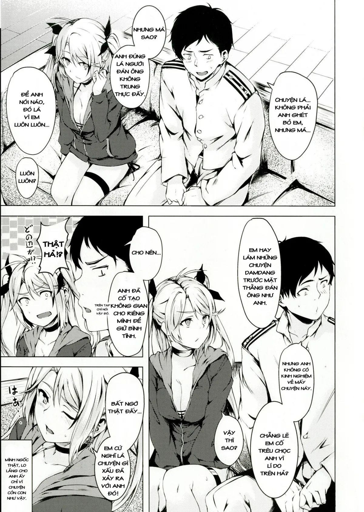 HentaiVN.net - Ảnh 6 - Motto yo, Shikikan-sama. (Azur Lane) - Chap 1