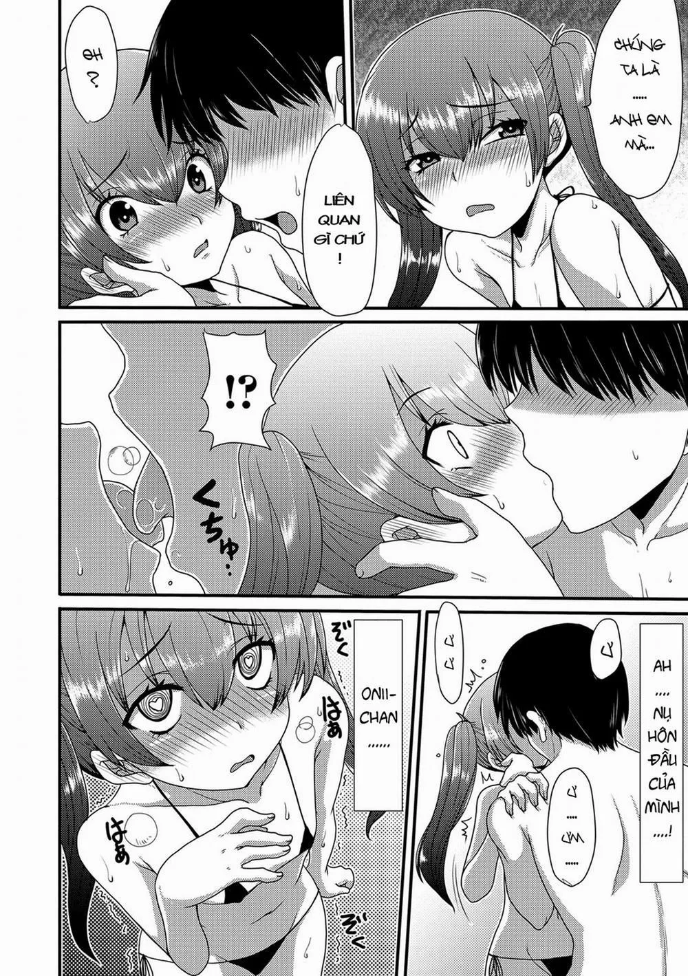 HentaiVN.net - Ảnh 10 - [Loli] Kisetsuhazure no Mizugi to Imouto - Chap 1