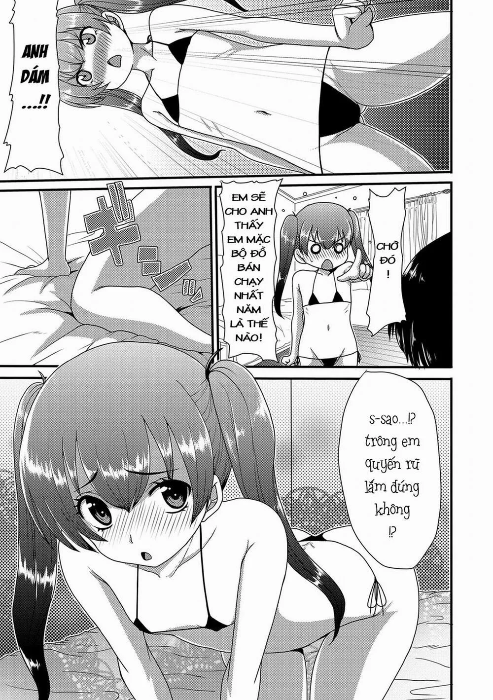 HentaiVN.net - Ảnh 7 - [Loli] Kisetsuhazure no Mizugi to Imouto - Chap 1