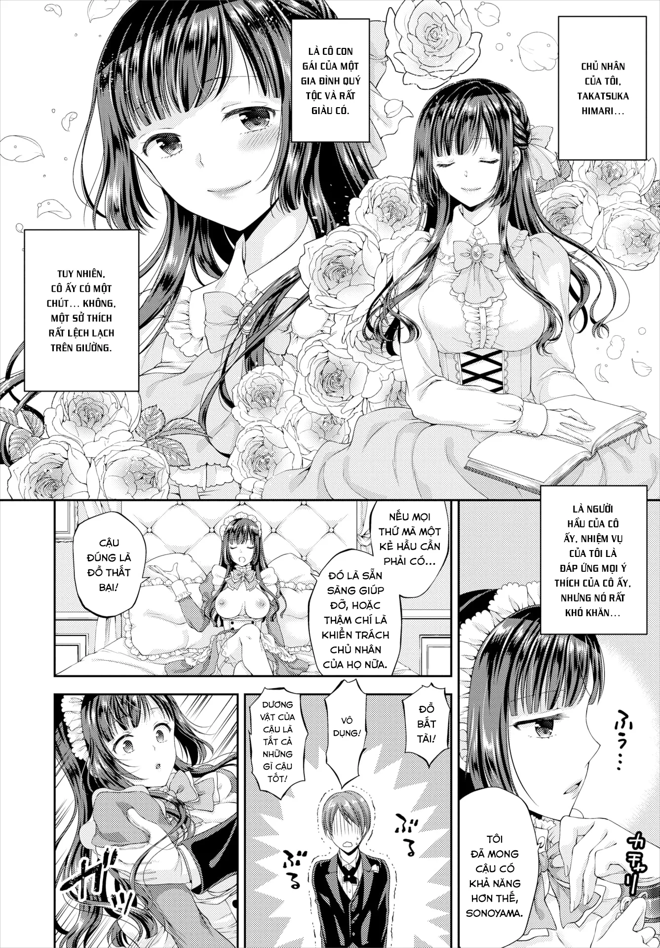 HentaiVN.net - Ảnh 5 - My Adorable Master - Chap 1