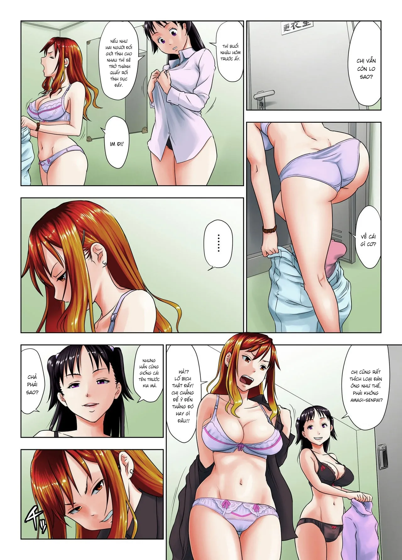 HentaiVN.net - Ảnh 10 - Cô nàng khó tính này say rượu rồi à? [Kore wa Yoi Anego desu ka? | Is This Tough Chick Drunk?] - Chap 1