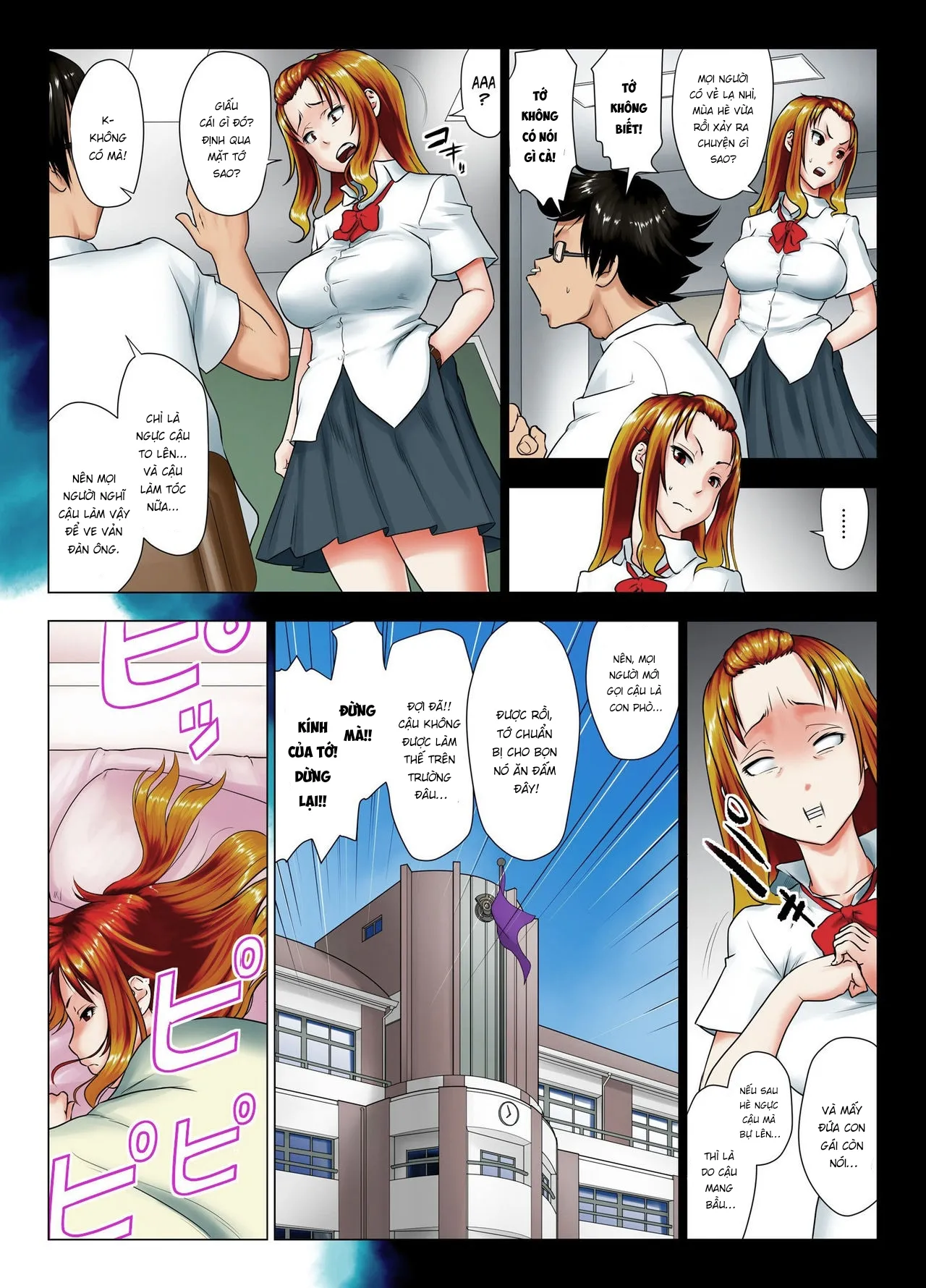 HentaiVN.net - Ảnh 13 - Cô nàng khó tính này say rượu rồi à? [Kore wa Yoi Anego desu ka? | Is This Tough Chick Drunk?] - Chap 1