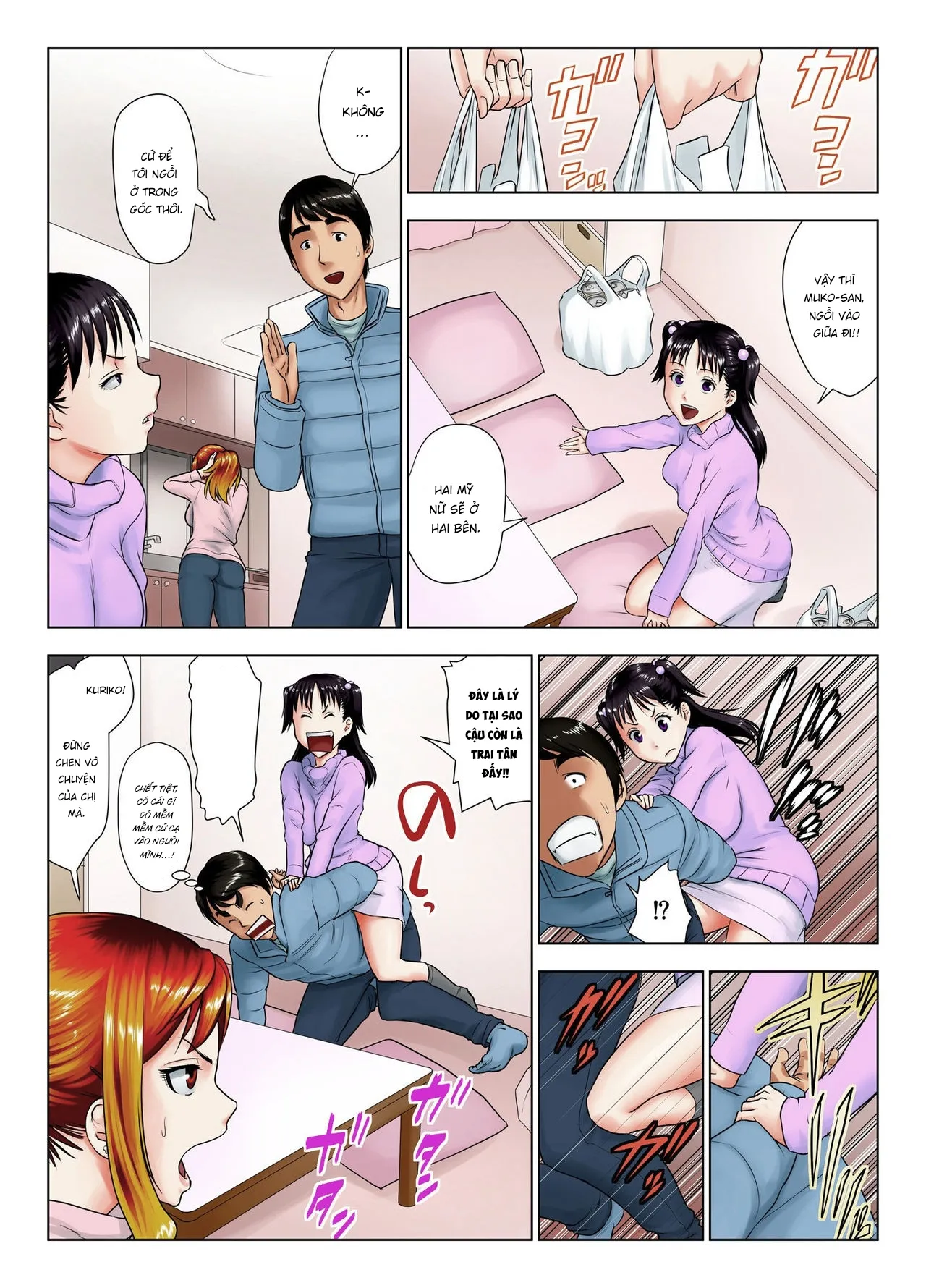 HentaiVN.net - Ảnh 17 - Cô nàng khó tính này say rượu rồi à? [Kore wa Yoi Anego desu ka? | Is This Tough Chick Drunk?] - Chap 1