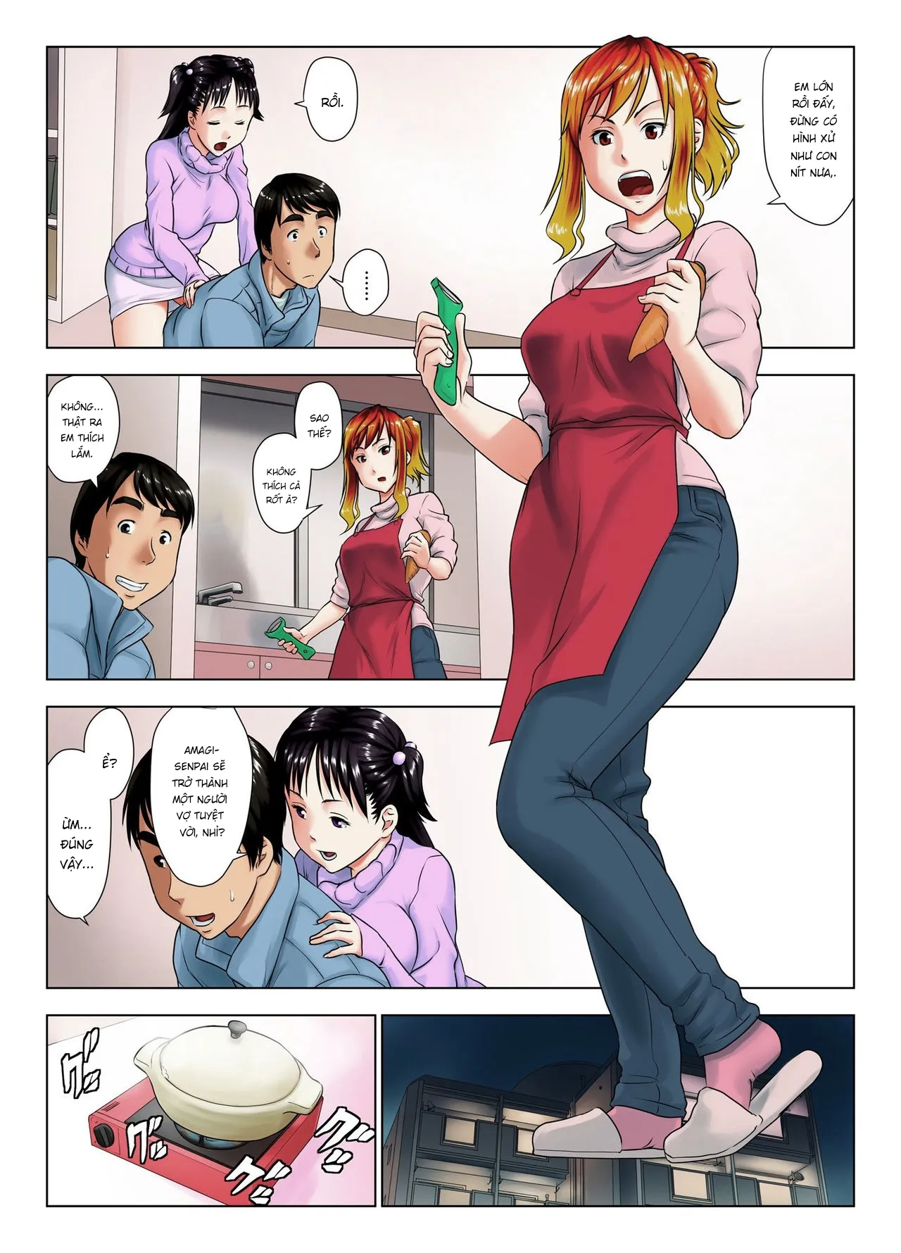 HentaiVN.net - Ảnh 18 - Cô nàng khó tính này say rượu rồi à? [Kore wa Yoi Anego desu ka? | Is This Tough Chick Drunk?] - Chap 1