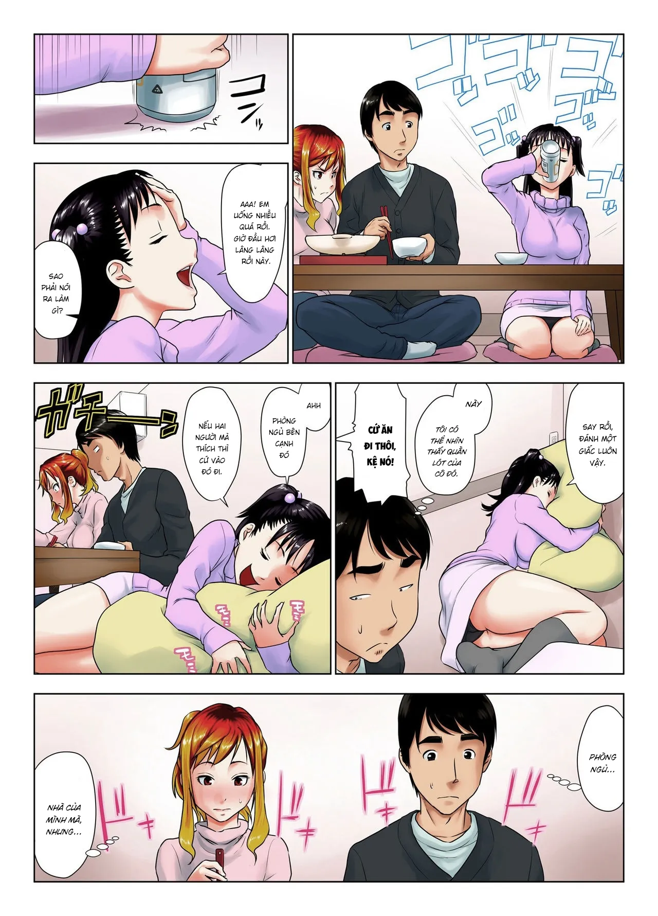HentaiVN.net - Ảnh 20 - Cô nàng khó tính này say rượu rồi à? [Kore wa Yoi Anego desu ka? | Is This Tough Chick Drunk?] - Chap 1