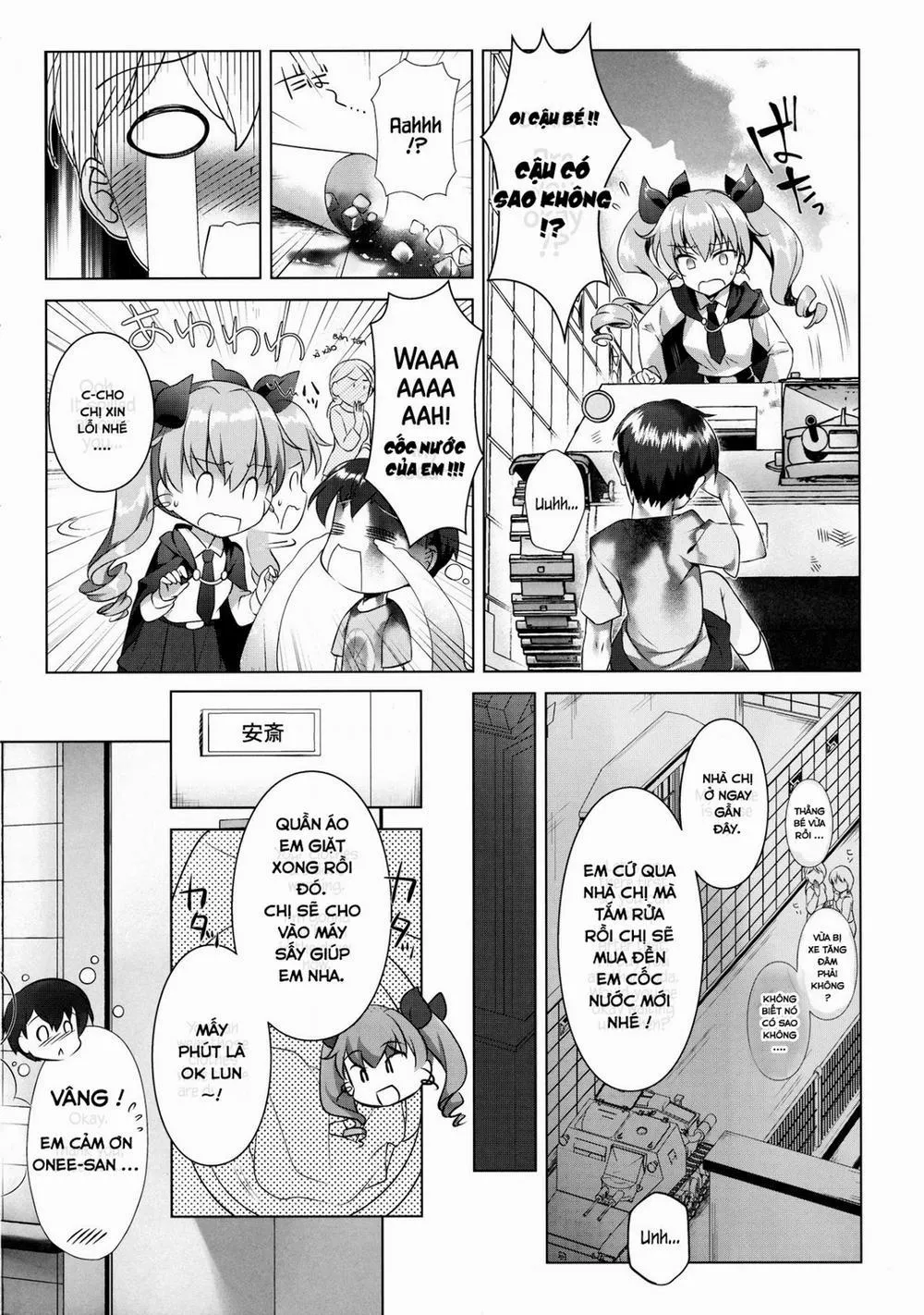 HentaiVN.net - Ảnh 3 - Anchovy Panic! (Girls Und Panzer) - Chap 1