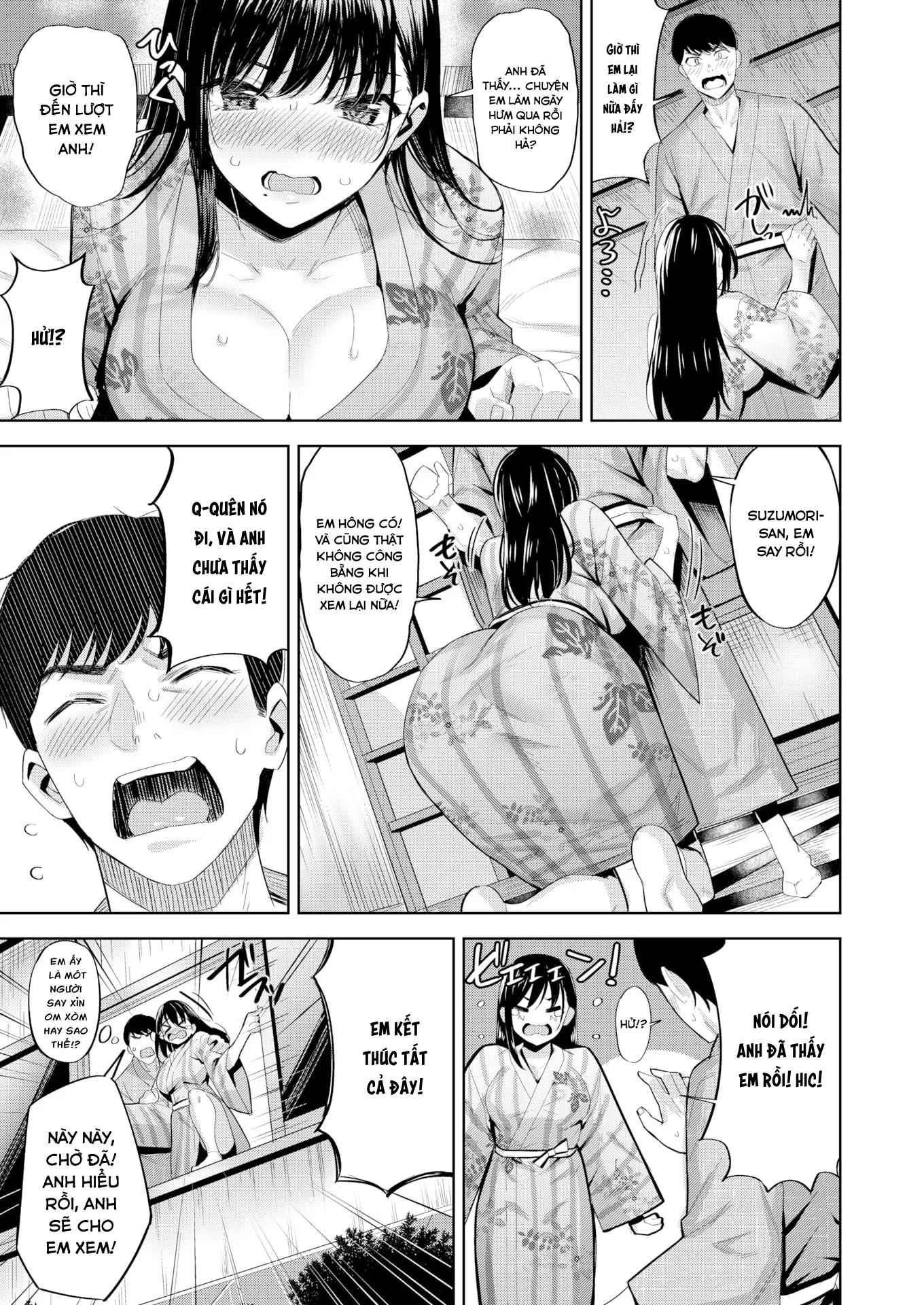 HentaiVN.net - Ảnh 8 - Chuyện gì đã xảy ra khi chúng ta say vậy? [About What Happened When We Were Drunk...] - Chap 1