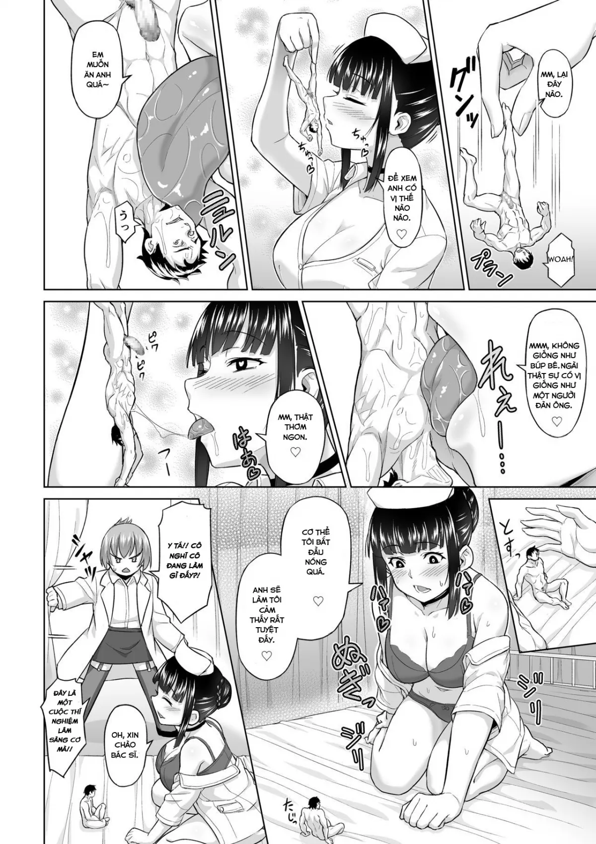 HentaiVN.net - Ảnh 8 - Shukushou Byoutou 24-ji | Shrinking Disease (Microne Magazine Vol. 60) [English] [Digital] [縮小病棟24時 (マイクローンマガジン Vol.60) [英訳] [DL版]] - Chap 1