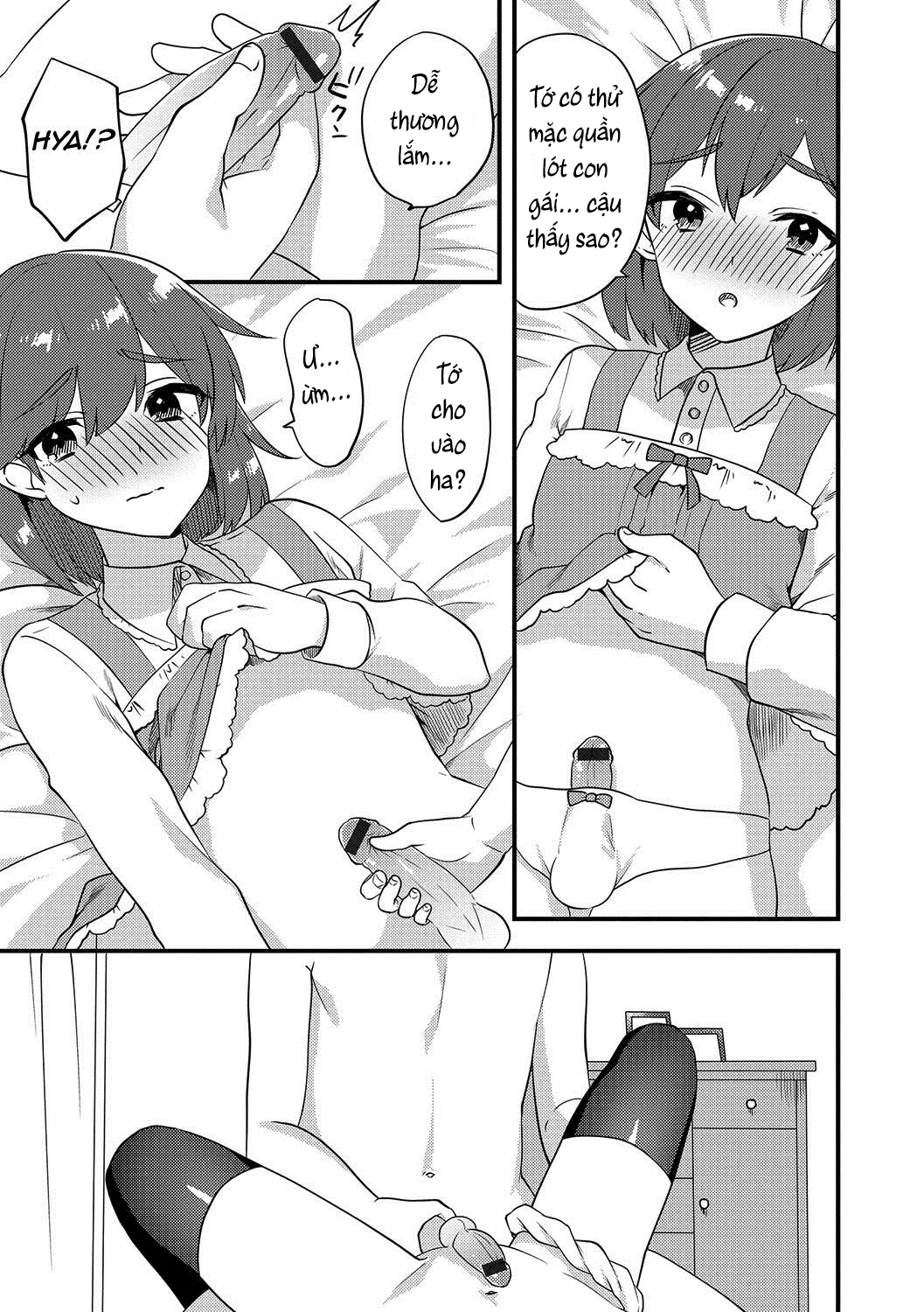 HentaiVN.net - Ảnh 11 - Futari wa Ryouomoi...? [2人は両想い...? (月刊Web男の娘・れくしょんッ！S Vol.15)] - Chap 1