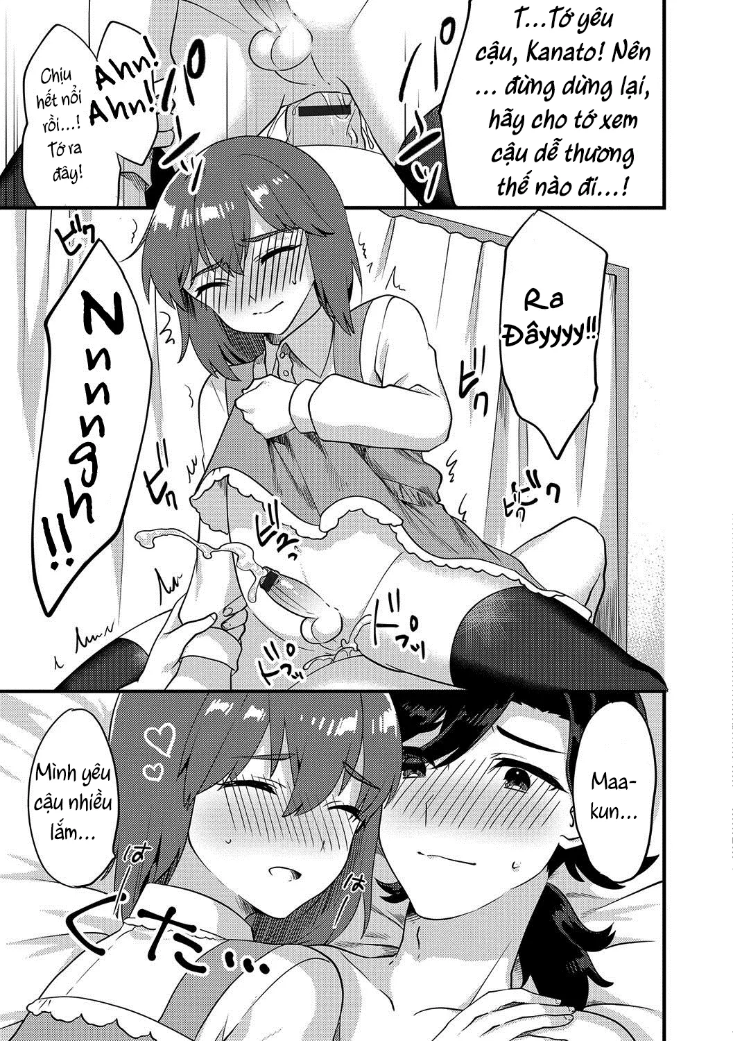 HentaiVN.net - Ảnh 19 - Futari wa Ryouomoi...? [2人は両想い...? (月刊Web男の娘・れくしょんッ！S Vol.15)] - Chap 1