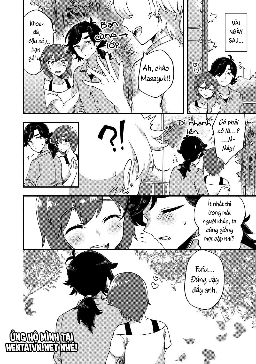 HentaiVN.net - Ảnh 20 - Futari wa Ryouomoi...? [2人は両想い...? (月刊Web男の娘・れくしょんッ！S Vol.15)] - Chap 1