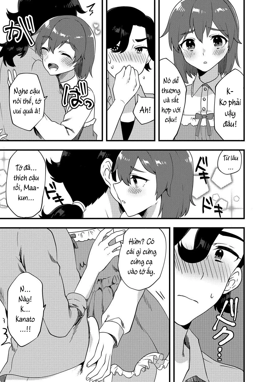 HentaiVN.net - Ảnh 7 - Futari wa Ryouomoi...? [2人は両想い...? (月刊Web男の娘・れくしょんッ！S Vol.15)] - Chap 1